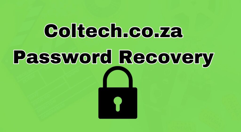 Process To Reset Passwords On Coltech.co.za